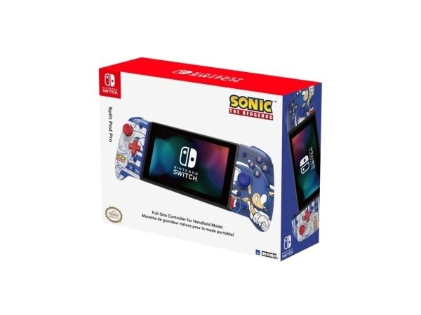 HORI Split Pad Pro - Spelkontroll - sonic - för Nintendo Switch