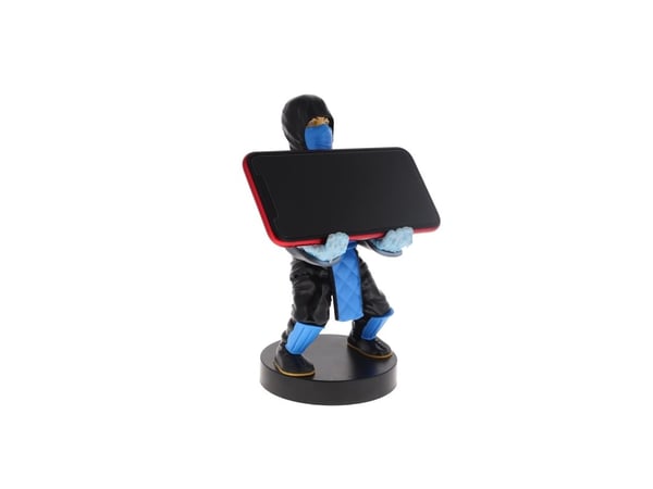 Exquisite Gaming Sub Zero Cable Guy Phone and Controller Holder, Keräilyhahmo, Musta, Sininen