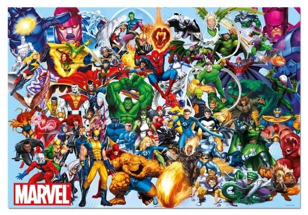 Educa - 1000 Marvel Heroes-oppgaver (80-15193)