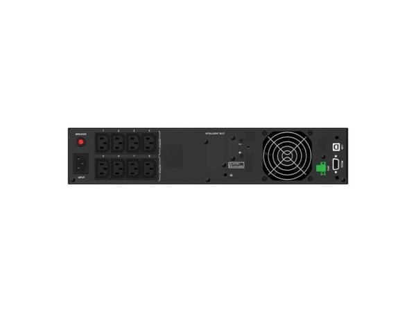 PowerWalker VI 2000 RLP, Linjeinteraktiv, 2 kVA, 1800 W, Ren sinus, 165 V, 290 V