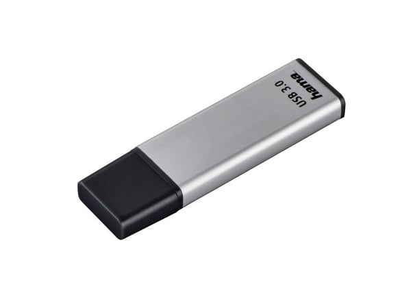 Hama Classic, 32 GB, USB Typ-A, 3.2 Gen 1 (3.1 Gen 1), Hætte, Sølv