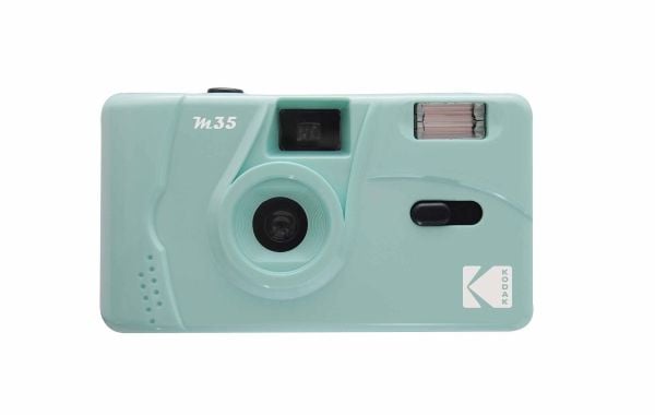 Kodak M35 - Titta-och-tryck-kamera - 35 mm - objektiv: 31 mm mintgrön