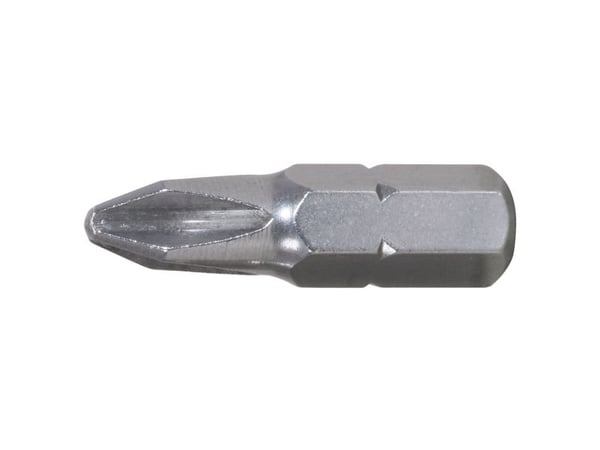 KS Tools 910.2208, Phillips, Rostfritt stål, DIN 3126, ISO 1173 - C 6,3, 25 mm, 4 g, 25,4 / 4 mm (1 / 4")