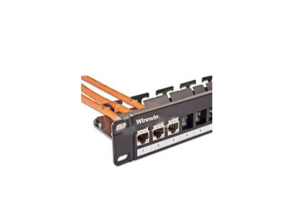 Wirewin WKS JACK KAT6A STP EA 48 ledningskontakt grå - gul (WKS JACK KAT6A STP EA 48)