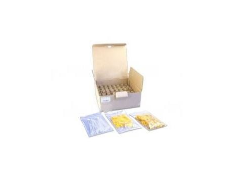 Wirewin WKS JACK KAT6A STP EA 48 ledningskontakt grå - gul (WKS JACK KAT6A STP EA 48)
