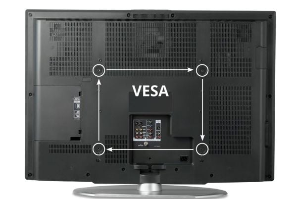 Goobay 60134, 81,3 cm (32"), 139,7 cm (55"), 300 x 300 mm, 400 x 400 mm, Stål, Svart