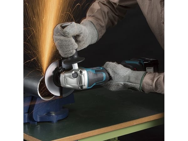 Makita DGA508Z, 8500 RPM, 12,5 cm, Batteri, 2,5 kg, Børsteløs motor