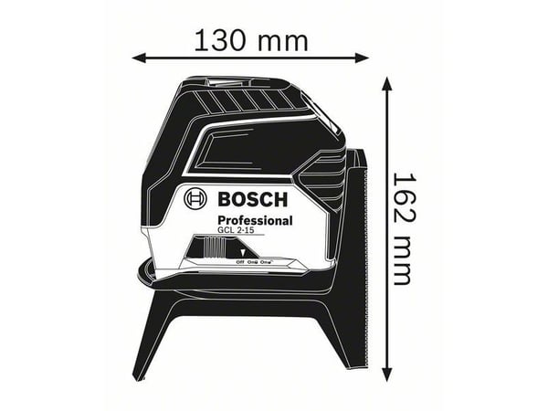 Bosch GCL 2-15 Professional - Tverrlinje-lasernivå