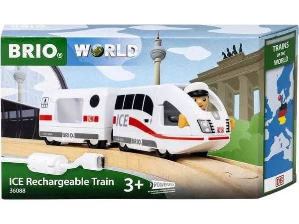 BRIO 36088 ICE Rechargeable Train - Trains of the world
