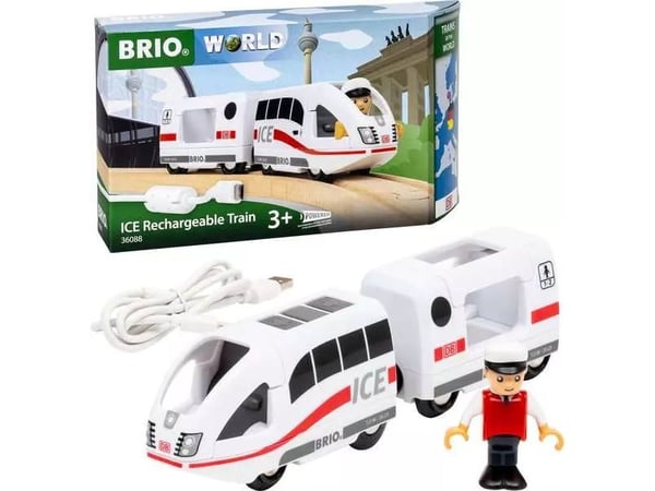 BRIO 36088 ICE Rechargeable Train - Trains of the world
