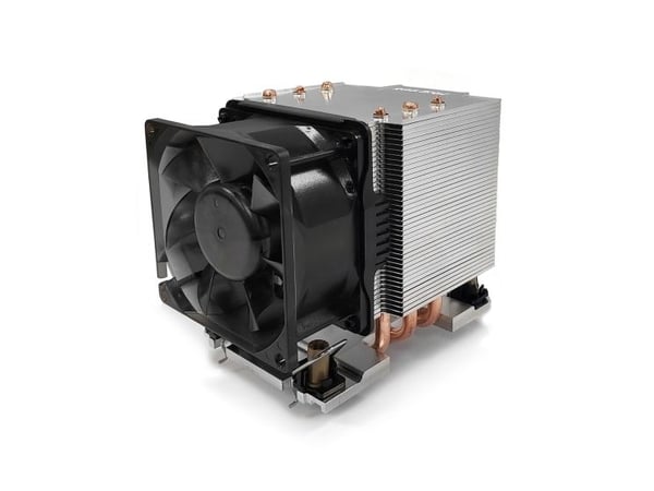 Dynatron N6, Luftkjøler, 8 cm, 800 RPM, 3000 RPM, Aluminium, Sort, Kobber