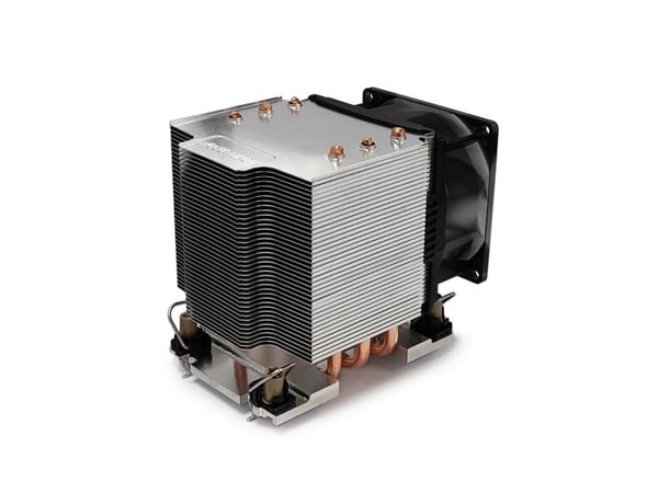 Dynatron N6, Ilmanjäähdytin, 8 cm, 800 RPM, 3000 RPM, Alumiini, Musta, Kupari