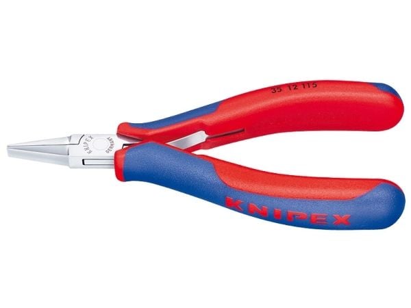 Knipex 35 12 115, Nesetang, 4 mm, 2,25 cm, Stål, Blå, Rød, 11,5 cm