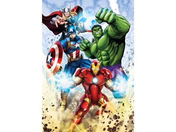 Clementoni Supercolor Marvel Avengers, 60 stykker, Komikk, 4 år