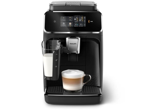 Philips Series 2300 EP2331 - Automatisk kaffemaskin med cappuccino-skummer - 15 bar - lakkert pianosvart