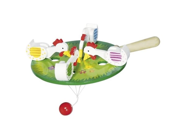 Goki 4 pecking chickens, 3 år