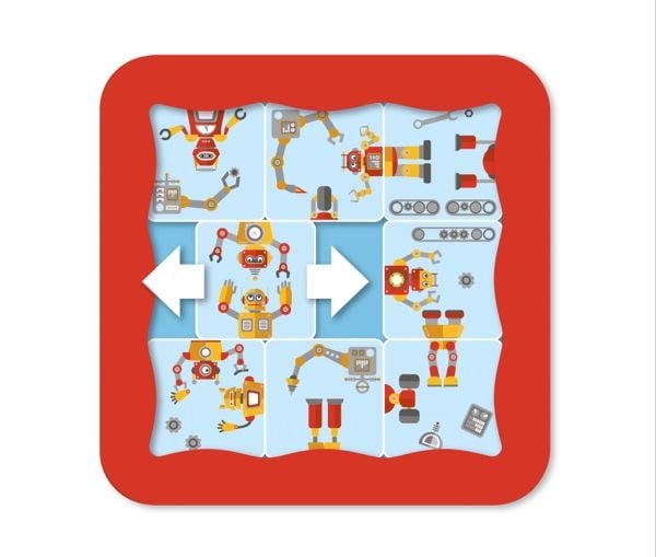SmartGames Robot Factory, 8 vuosi/vuosia, Monivärinen