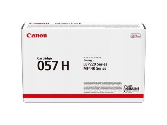 Canon 057 H - Hög kapacitet - svart - original - tonerkassett - för imageCLASS LBP228, LBP236, LBP237, MF455; i-SENSYS LBP233, LBP236, MF453, MF455