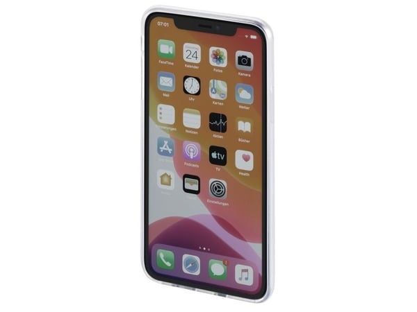Hama Essential Line "Crystal Clear" - Baksidedeksel for mobiltelefon - termoplast-polyuretan (TPU) - gjennomsiktig - for Apple iPhone 12, 12 Pro