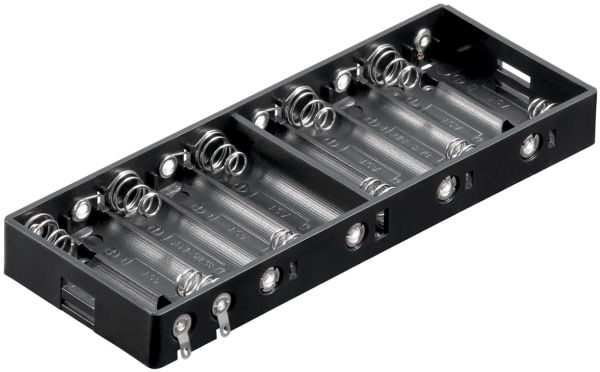 Goobay 11986, AA, Plast, Svart, -20 - 50 ° C, 1 styck, RoHS