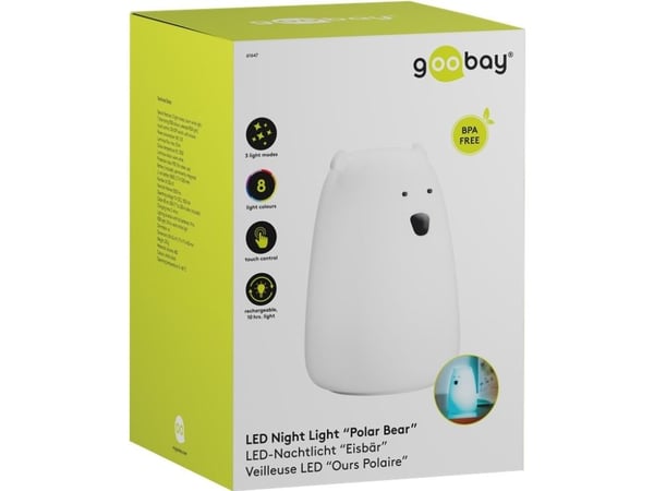Goobay 61647, LED, Frittstående, Gutt/Jente, Batteri