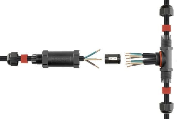 Goobay 81286, Svart, Oransje, IP68, -20 - 85 °C, 1 stykker