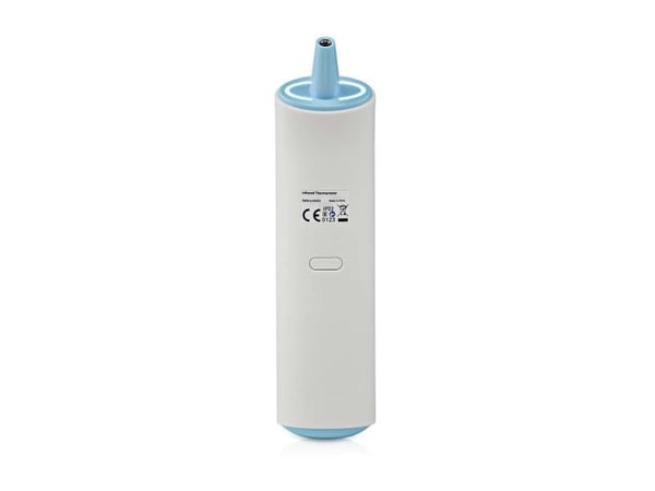 Nedis BTHTIR10WT, Fjernmålingstermometer, Hvit, Øre, Panne, Sensor, °C, °F, Kroppstemperatur