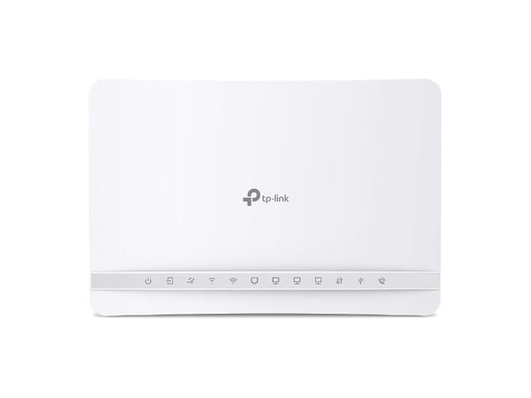TP-Link Wi-Fi 6 Internet Box 4, Wi-Fi 6 (802.11ax), Kaksitaajuus (2,4 GHz/5 GHz), Ethernet LAN, ADSL, Valkoinen, Pöytäreititin