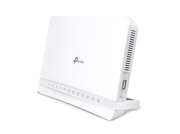 TP-Link Wi-Fi 6 Internet Box 4, Wi-Fi 6 (802.11ax), Kaksitaajuus (2,4 GHz/5 GHz), Ethernet LAN, ADSL, Valkoinen, Pöytäreititin