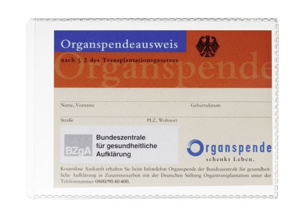 Durable 213419, 74 x 105 mm (A7), Transparent, Polypropylen (PP), Övre, 1 styck