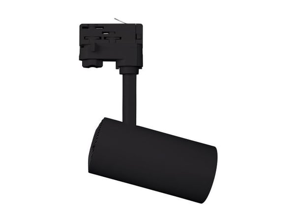 LEDVANCE TRACK SP D75 25 W 3000 K 90RA NFL BK, Skena för spotlight, 1 lampor, 3000 K, 1750 LM, 220-240 V, Svart