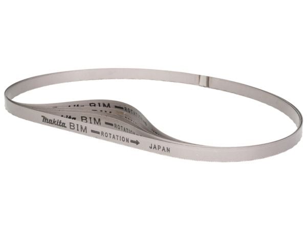 Makita - Bandsågsblad - för plast, rostfritt stål, icke-järnhaltig metall, gjutjärn, mild steel, cast steel - 5 delar - längd: 835mm - bredd: 13 mm