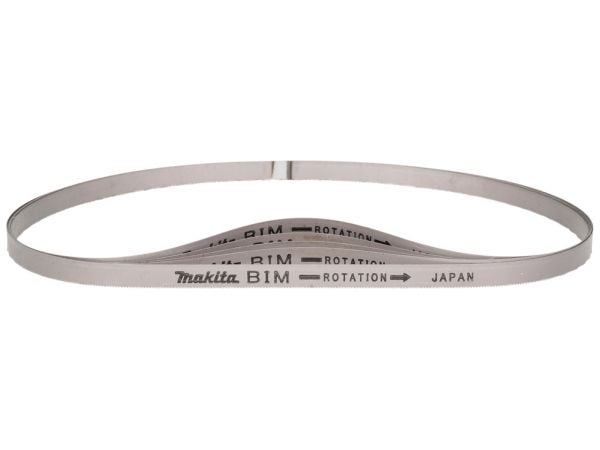 Makita - Bandsågsblad - för plast, rostfritt stål, icke-järnhaltig metall, gjutjärn, mild steel, cast steel - 5 delar - längd: 835mm - bredd: 13 mm