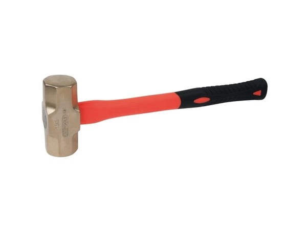 KS Tools 963.2088, Slägga, Aluminiumbrons, Glasfibrer, 40 cm, 3,1 kg, 2,5 kg