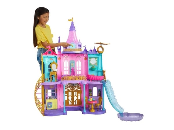 Disney Princess -leksaker, magiskt äventyrsslott, 3 År, Batterier krävs, 6,5 kg
