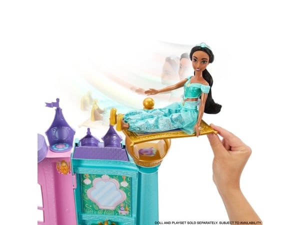 Disney Princess -leker, Magical Adventures-slott, 3 år, Batterier kreves, Montering nødvendig