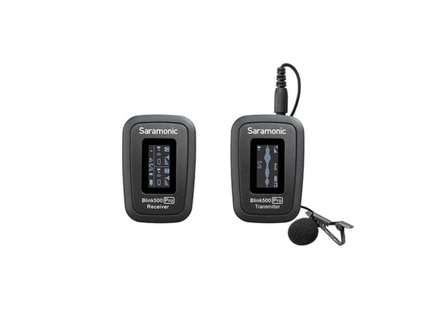 Saramonic Blink500 Pro B1, 100 m, Rundtagande, 50 - 18000 hz, Bodypack-mottagare, Bodypack-sändare, 2400 MHz