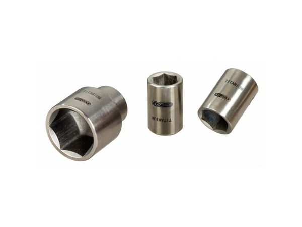 KS Tools 965.3818, Pistorasia, 3/8", Metrinen, 1 pää(t), 18 mm, Titaani