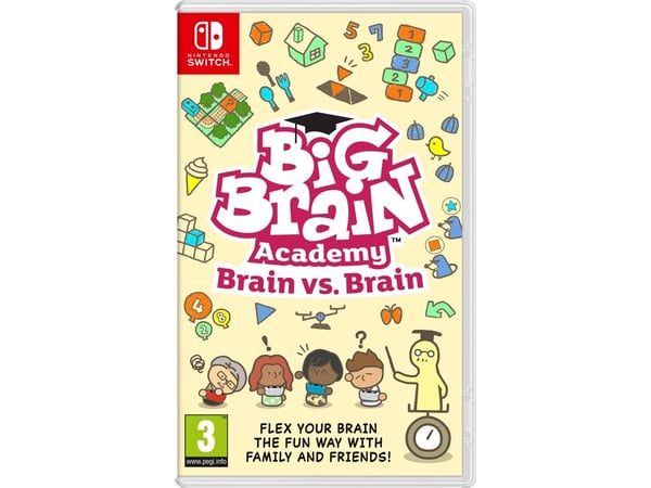 Nintendo Big Brain Academy: Brain vs Brain, Nintendo Switch, Flerspillermodus, E (Alle)