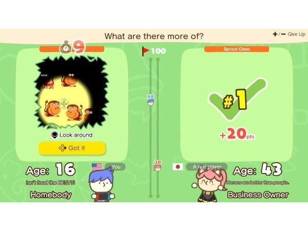 Nintendo Big Brain Academy: Brain vs Brain, Nintendo Switch, Flerspillermodus, E (Alle)