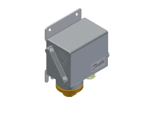 DANFOSS Tryckvakt KPS 45, 4-40 bar, G1/4, diff.tryck 2,2-11 barAutomatisk återställning, AC-3 6A, 400VPG13,5 kabel Ø5-14 mm, IP67