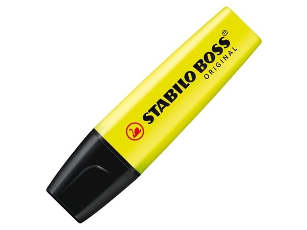 STABILO BOSS ORIGINAL, 5 styck, Multifärg, Mejselspets, Multifärg, 70/24, 70/125, 70/140, 70/129, 70/40, Rektangel
