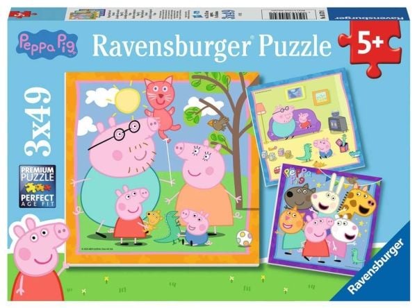 Ravensburger Peppa Pig 05579, 49 stykker, Tegneserier, 5 år