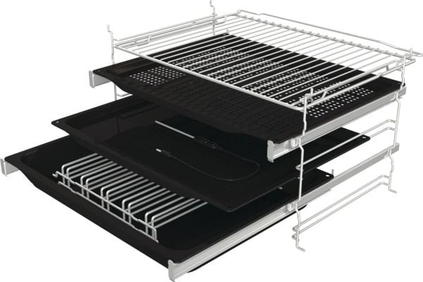 Gorenje BPSAX6747A08BG, Stor, Elektrisk ovn, 77 l, 77 l, 2300 W, 300 °C