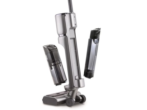 Thomas AQUA FloorCleaner, Upprättstående dammsugare, Utan påse, Grå, 0,75 l, 0,72 l, Torr&våt