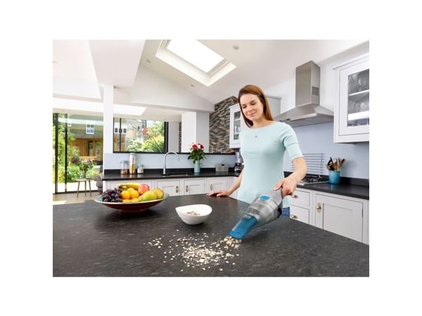 Black & Decker NVC215WA-QW, Kuiva, Hygieniasuodatin, 882 l/min, 65 dB, Pussiton, Sininen, Hopea