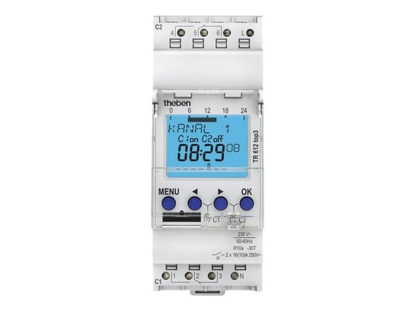 Theben TR 612 top3 - 2 Channels - tidtaker - trådløs - Bluetooth