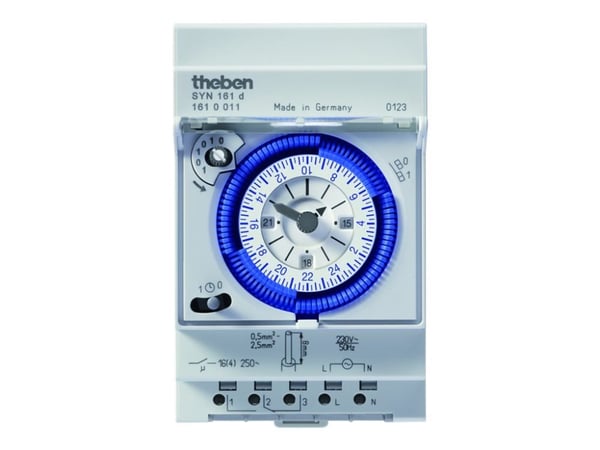 Theben 1610011 Ajastin DIN-skinnelle