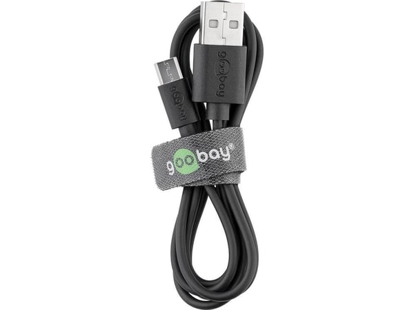 Goobay 45296, Innendørs, AC, 5 V, 1 A, 1 m, Sort