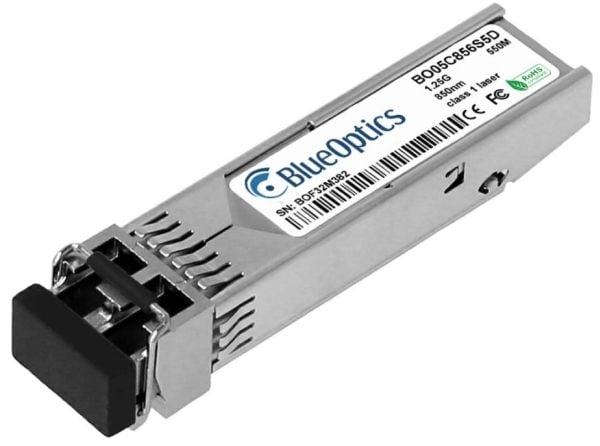 BlueOptics DEM-311GT-BO, Valokuitu, 12500 Mbit/s, SFP, SFP, 550 m, 850 nm